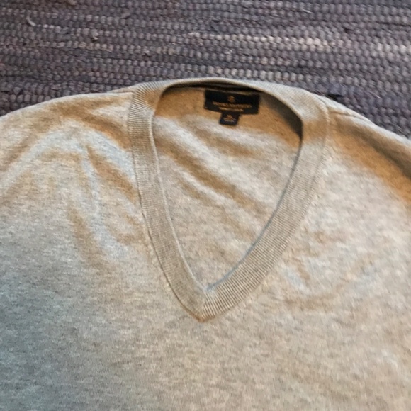 Brooks Brothers Supima Cotton Knit Vest in Grey XL - Picture 5 of 8